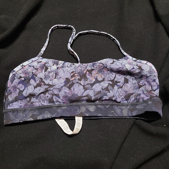 Dark Floral Bralette - Picture 2 of 4